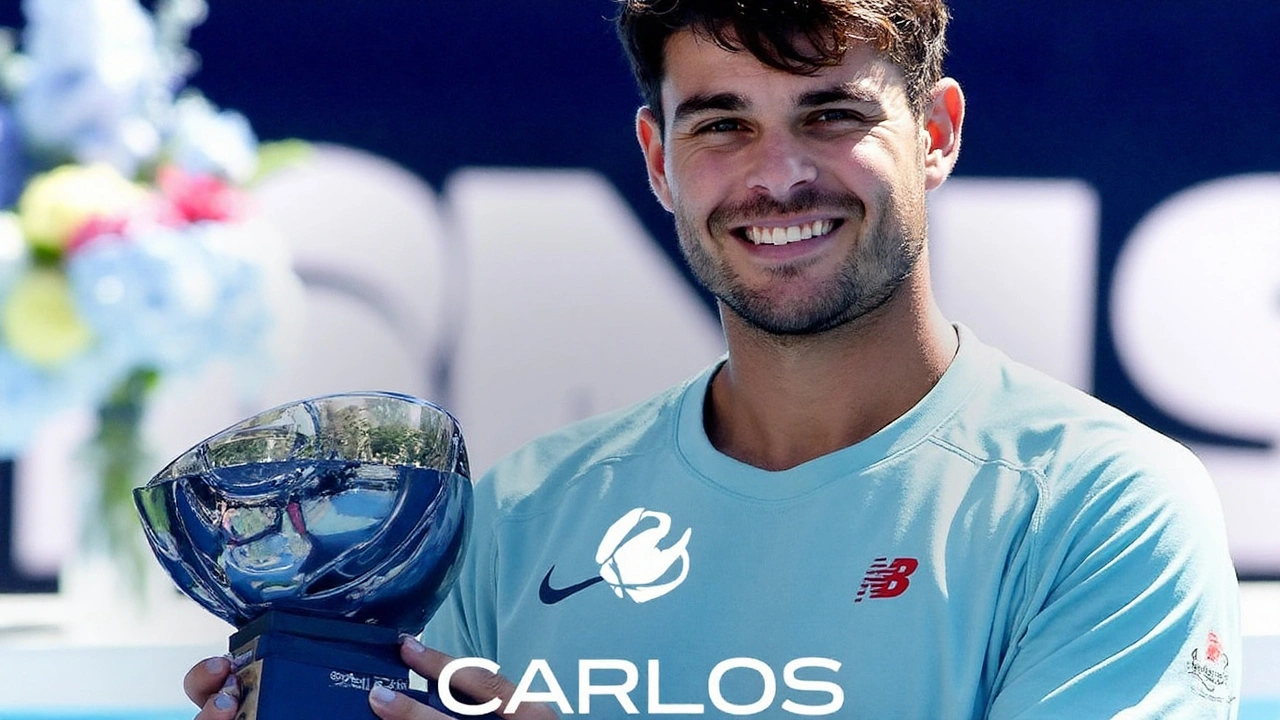 Cincinnati Open 2025 में Carlos Alcaraz ने जीत हासिल की, Jannik Sinner बीमारी के कारण हार मान गए