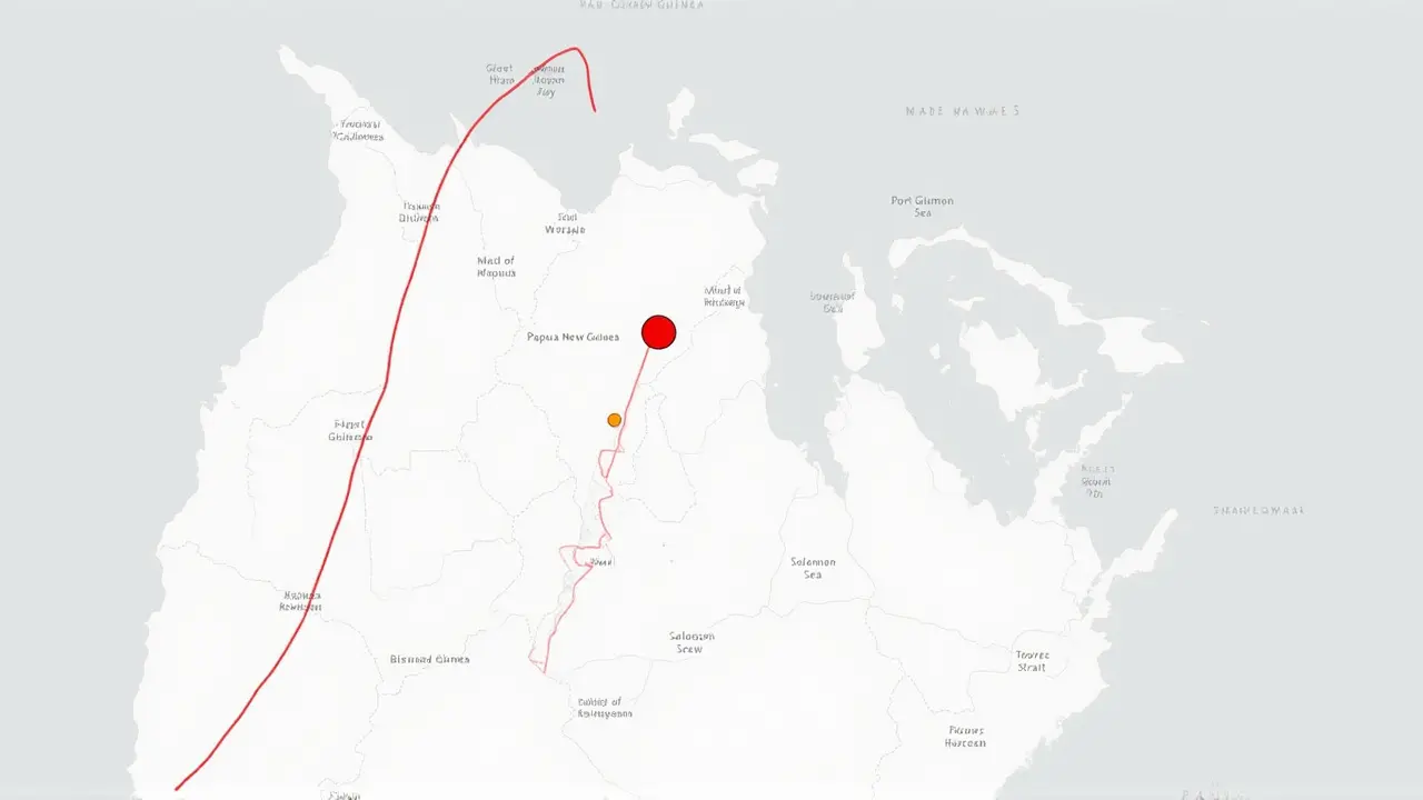 पापुआ न्यू गिनी में 6.6 का तेज़ भूकंप, लाए शहर करीब से टकराया