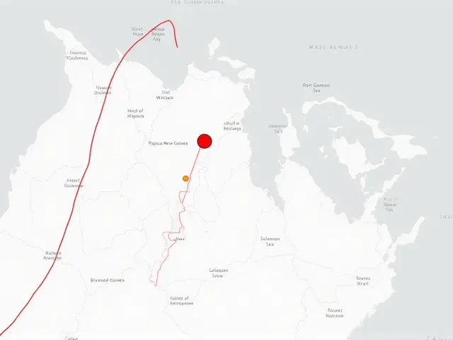 पापुआ न्यू गिनी में 6.6 का तेज़ भूकंप, लाए शहर करीब से टकराया