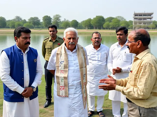 अयोध्या में मत्स्य और बत्तख पालन का निरीक्षण, सूर्य प्रताप शाही ने दी एकीकृत खेती की सलाह
